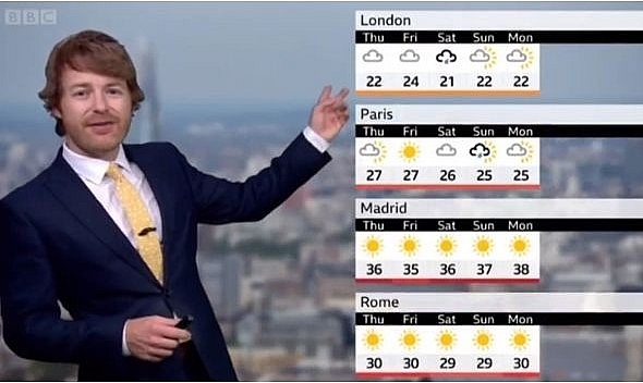 uk and europe weather forecast latest july 23 searing to end in britain